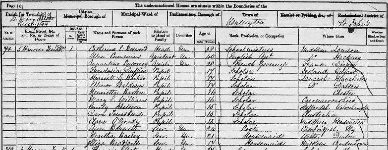 1861_Harriett_E_Barker_Kensington_Census