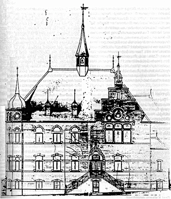 Rathaus.Poppelsdorf.Zeichnung.352
